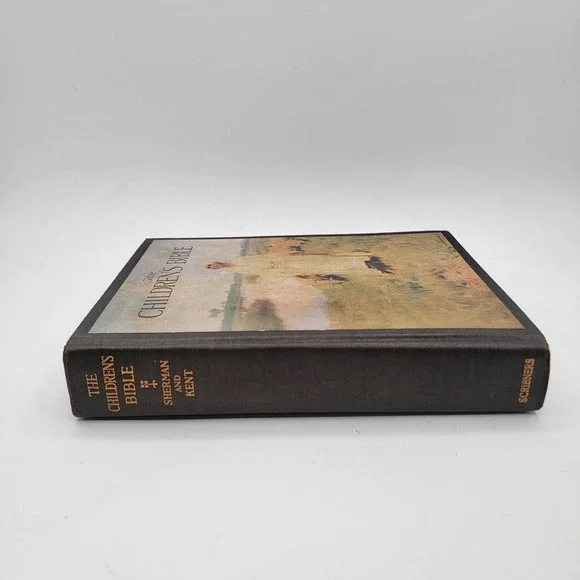Sherman Kent The Children's Bible Hardcover Scribner Classics Illustrated Good - Picture 6 of 16